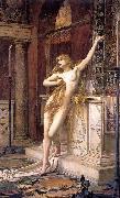 Charles William Mitchell Hypatia Germany oil painting artist